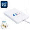 MOCNÁ VÝKONNÁ GSM PANELOVÁ ANTÉNA LTE 3G 4G 5G Wi-Fi 19 dBi 2 x SMA ZÁSTRČKA