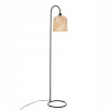 BAMBUSOVÁ Pletená stojaca lampa BOHO DO OBÝVACEJ IZBY, PRELAMOVANÁ