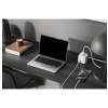 Cubenest Powercube Extended USB PD 20W, A+C, 4× zásuvka, 1,5m, bílá/zelená, dětská pojistka, uzemnění, dok, 10A/250V (PC420GN)