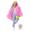 Barbie Mattel - Barbie Extra Doll in Ružová Coat with Pet Unicorn Pig / from Assort - Mattel - (Spielwaren / Dolls)