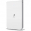 Ubiquiti UniFi 6 Access Point WiFi 6 In-Wall with a built-in PoE switch. U6-IW