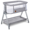 Lionelo Luna cestovná postieľka 2v1 Grey Concrete