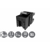 Rychlozařezávací keystone Solarix CAT5E UTP SXKJ-5E-UTP-BK-NA 25286703