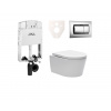 Swiss aqua technologies Cenově zvýhodněný závěsný WC set Jika k zazdění + WC SAT Brevis SIKOJW2