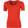 Dámské merino triko LASTING Irena červená Velikost: L