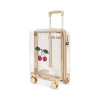 Konges Sløjd Detský kufor Transparent Cherry 25 L