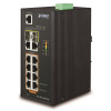 PLANET Technology Planet IGS-4215-8P2T2S Gigabit PoE switch 10x TP (8x PoE) + 2x SFP, 802.3at 240W, IP30, -40 až 75 ° C, SNMP