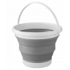 Skladacie vedierko šedé 10 L