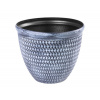 Strend Pro Garden 256964 Květináč Marble, 37x30 cm, modrý