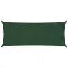 Slnečná plachta, 160 g/m2, tmavozelená, 2x5 m, HDPE