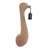 Light & Living Piesková nástenná lampa pštros Ostrich velvet sand - 18*15*57 cm / E27 - Light & Living