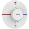 Hansgrohe ShowerSelect Comfort - Termostatická batéria pod omietku, na 2 spotrebiče, matná biela 15554700