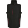 Regatta Professional Vesta Navigate TRA 915, softshellová COT36A915y2805-black/class 2XL Černá/červená