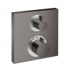 Hansgrohe Ecostat Square Termostatická batéria pod omietku na 2 spotrebiče, kefovaný čierny chróm 15714340-HG
