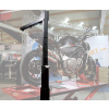 Pomocný žeriav, nosnosť 250 kg, pre zdvihák na motocykle JMP LUX 500