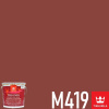 TIKKURILA® FEELINGS FURNITURE PAINT Barva akrylátová, na dřevo a nábytek v interiéru Barva (odstín): TVT M419 Cayenne, Velikost balení: 3 l, Stupeň lesku: polomat