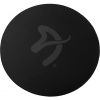 AROZZI Zona Floorpad Black/ ochranná podložka na podlahu/ guľatá 121 cm priemer/ čierna so šedým logom