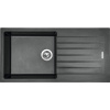 Granitový drez Sinks Perfecto 1000 Metalblack