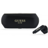 Guess Elongated Metallic ENC TWS, bezdrôtové slúchadlá, čierne 57983122339