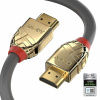 Kábel HDMI M/M 5m, Ultra High Speed+Eth, 10K@120Hz, HDMI 2.1, G, sivý, s certifikátom, Gold Line