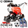 BENZÍNOVÝ KULTIVÁTOR CEDRUS LONCIN 600 G200F 82CM 5,5 HP