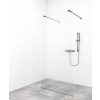 Swiss aqua technologies Sprchová zástěna Walk-in 100 cm SAT v barvě profilu Gun metal SATBWI100MSZAVGM