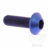 JMP Skrutka brzdového kotúča JMP Bolt M8X1.25 mm 25 mm Titan modrý pre Kategória Yamaha xv950 r Bolt 2016-2021