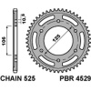 PBR 452948C45 PBR ZADNÉ REŤAZOVÉ KOLESO 4529 48 C45 TRIUMPH 675 DAYTONA/ STREET TRIPLE '06-'20, BONNEVILLE/SPEEDMASTER/THRUXTON
