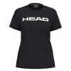 Dámske tričká Head Club Original - black - Čierny (S)