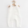 NEW BABY Dojčenské mušelínové lacláčiky New Baby Soft dress béžová Veľ. 86