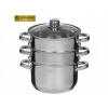 Naparovací hrniec - Oceľové kuchynský riad EB8904 hrnce (Naparovací hrniec - Oceľové kuchynský riad EB8904 hrnce)