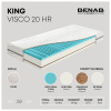 Matrac Benab King Visco 20 HR 140 x 200 cm