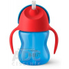 AVENT HRNČEK so slamkou 200 ml (0% BPA) od 9 mesiacov, s držadlami, chlapec, 1x1 ks