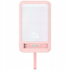 Powerbanka USAMS XM CD219 10000mAh Magnetická bezdrôtová ružová