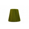 Lampové tienidlo - Lampa lampa piesku skladané olivové olivové olivové 14x20x17 cm (Lampa lampa piesku skladané olivové olivové olivové 14x20x17 cm)