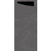 Púzdro na príbor šedé s čiernou servítkou 8,5x19cm (500ks)