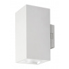 Rabalux Biele fasádne LED svietidlo Urfa Cube 18W IP65 CCT 77164