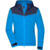 James & Nicholson | JN 1179 Dámska outdoorová softshellová bunda_02.1179 Farba: bright blue/navy/bright blue, Veľkosť: L