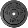 inSPORTline Castblack Liatinové závažie 10 kg 30 mm