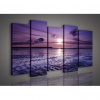 Obraz na plátne viacdielny - OB3001 - Západ slnka 150cm x 100cm - S5