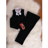 chlapčenský elegantný oblek IWO veľ. 98 - čierno modrý