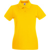 Fruit of the Loom Polokošile Lady-Fit Premium Polo, krátký rukáv, dámská COT163030a3900-sunflower XS Slunečnice