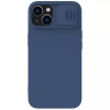 Nillkin CamShield Silky Silicone Case pre Iphone 15 Plus navy
