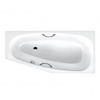 Kaldewei Advantage - Asymetrická vaňa Mini Star ľavá 833, 157x75/50 cm, s otvormi na držadlá, antislip, biela 224930000001