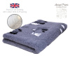 DRYBED Premium Vet Bed Polárne Medvede šedý 150 x 100 cm