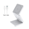 1stCOOL bezdrôtová skladacia QI nabíjačka 3v1, MagSafe, biela, USB-C TN-WC10White 1stCool