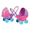 Kočík pre bábiky Teddies kočík plast hlboký 29x45x49cm (P29309)