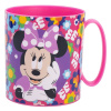 STOR Minnie Mouse velký plastový hrnček s uchem 390 ml