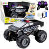 Diaľkovo ovládané terénne auto RC 1:16 OFF-ROAD POLICE LED SPRAY