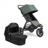 Baby Jogger BabyJogger CITY ELITE 2 set 2v1 (kočík+vanička) BRIAR GREEN+OPULENT BLACK